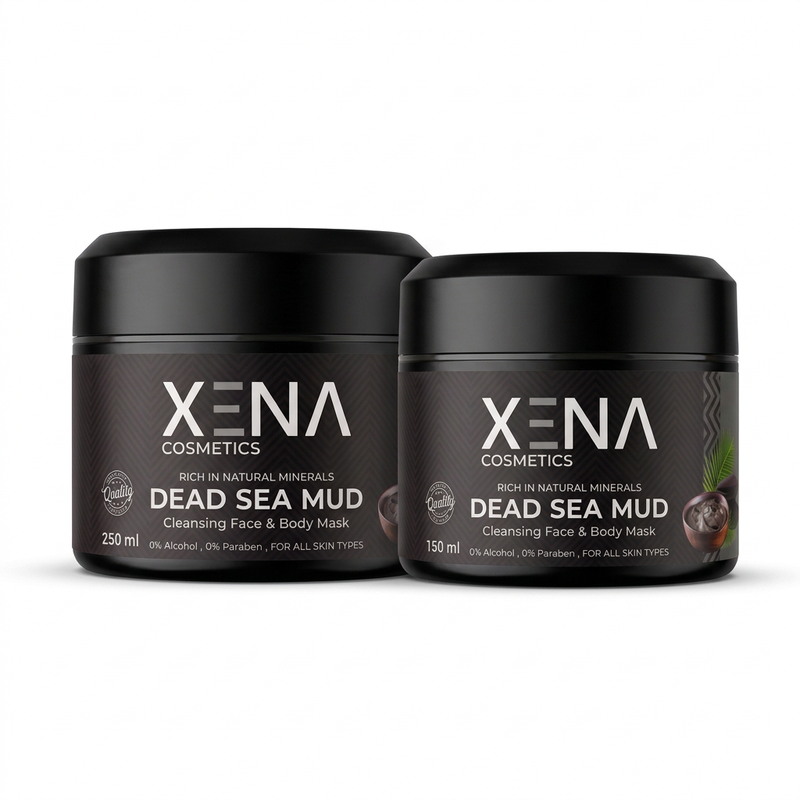 XENA Dead Sea Mud Mask Duo: 150 ml + 250 ml