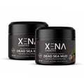 XENA Dead Sea Mud Mask Duo: two 150 ml jars